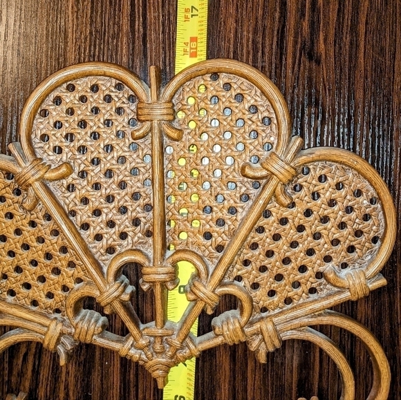 Planter Pocket Brown Wicker - Picture 4 of 9